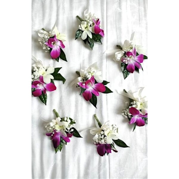 Corsage Purple Orchid - Image 2