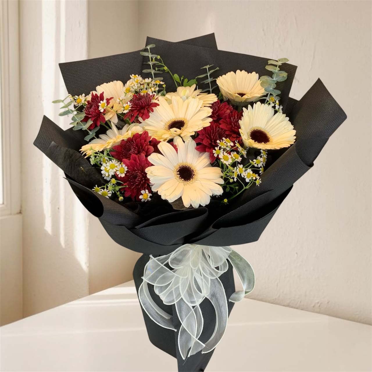 Midnight Blossom Bouquet