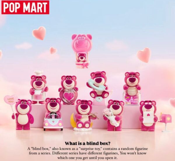 Radiant Heart Bouquet with POP MART – Lotso Blind Box - Image 2