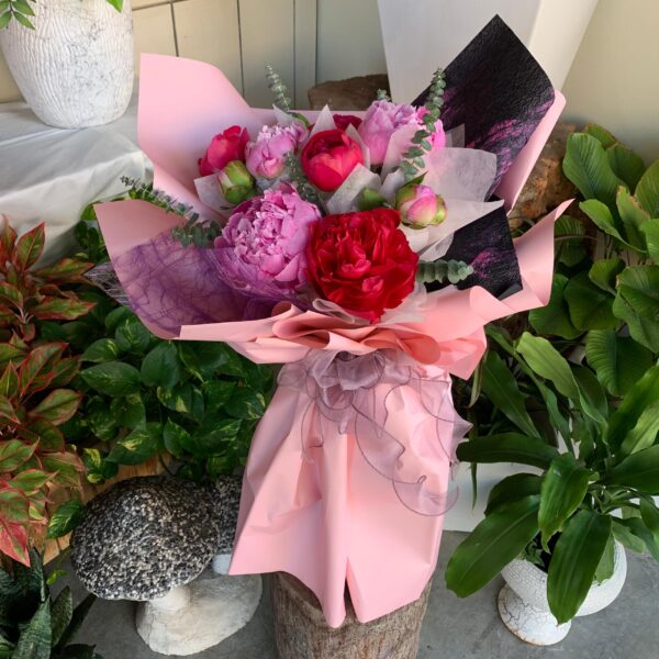 Peonies Bloom Bouquet (Pre Order) RM230