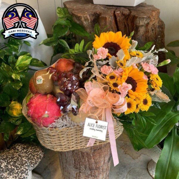 Edward Fruits & Flower Basket
