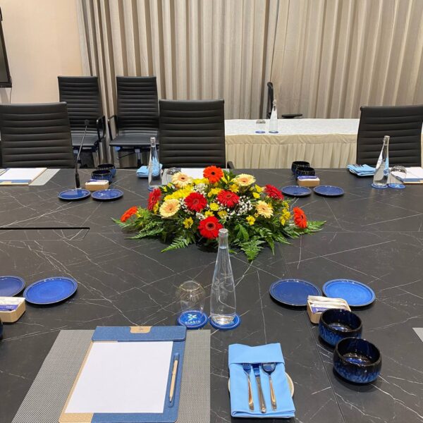 Vibrant Conference Table Floral - Image 2