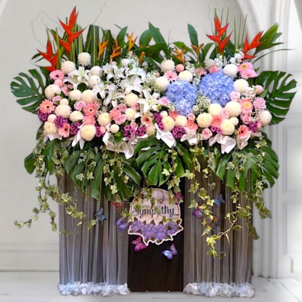 Soulful Remembrance Condolence Stand