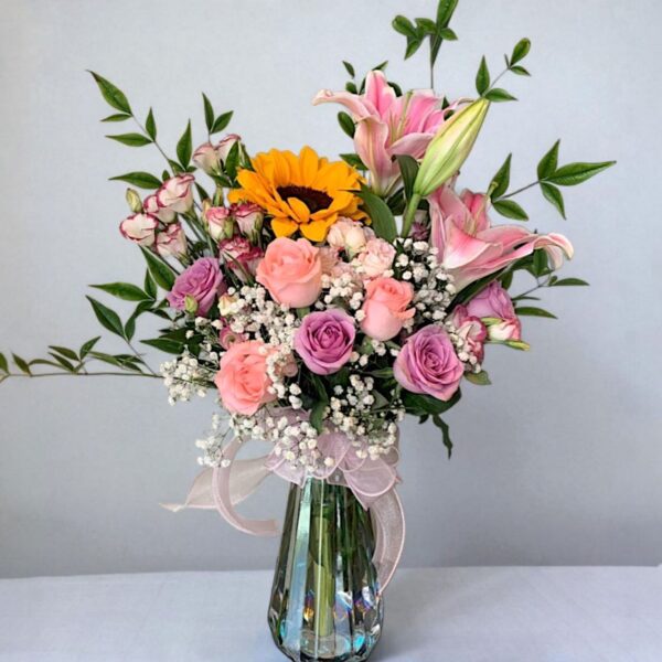 Julia Floral Vase