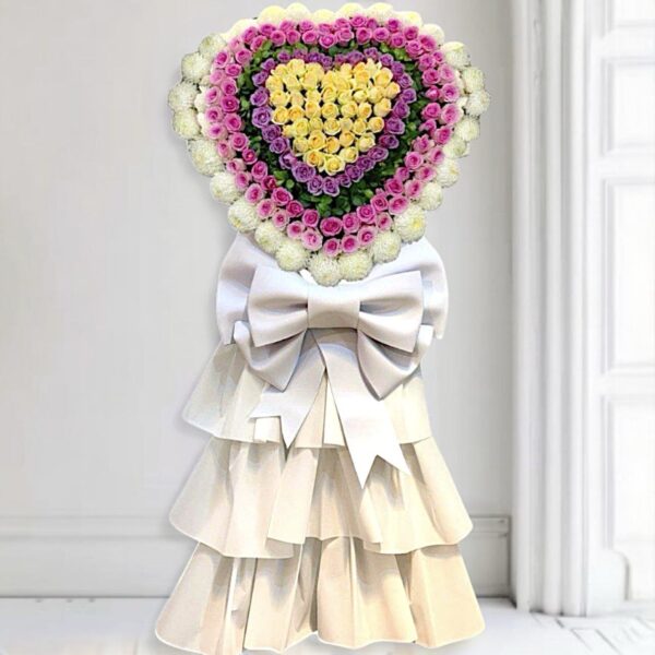 Heart Sacred Passage Condolence Stand