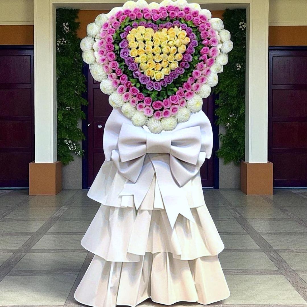 Heart Sacred Passage Condolence Stand