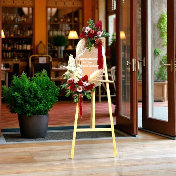 The Mirror Floral Majesty Opening Stand - Artificial (Pre Order) RM320