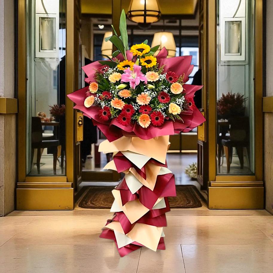 Luxe Blooms Floral Stand