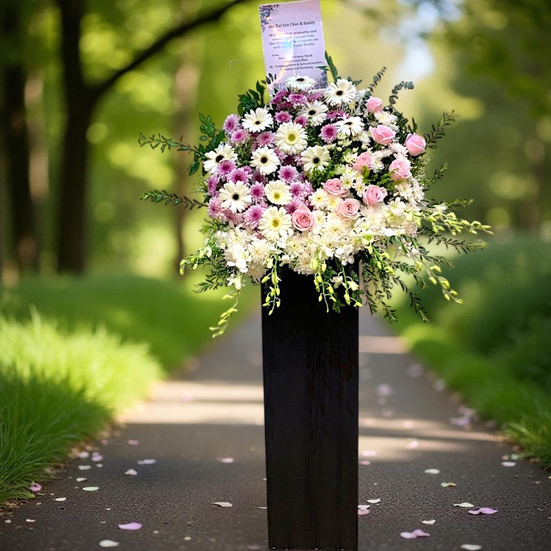 Sweet Remembrance Condolence Stand