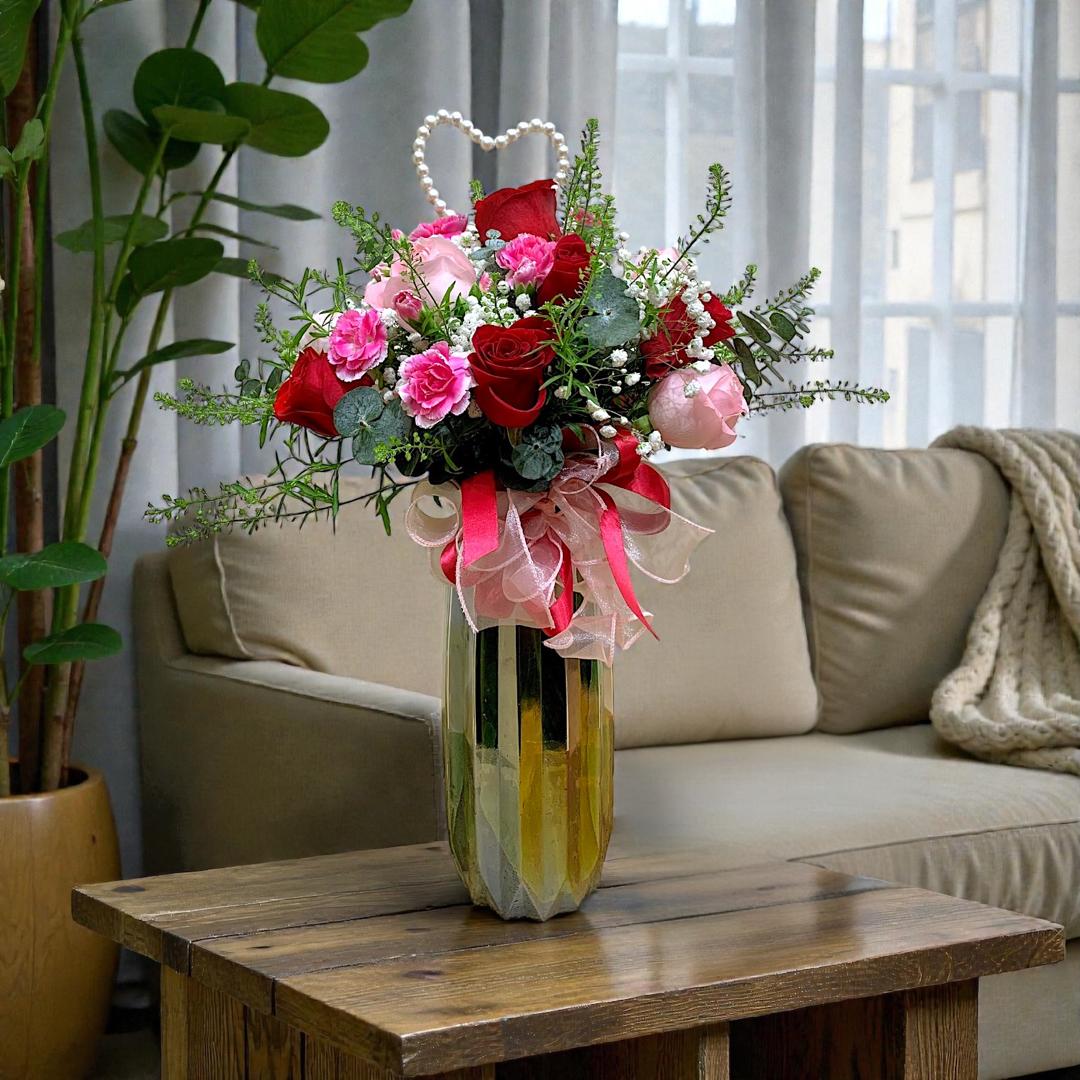 Timeless Romance Vase