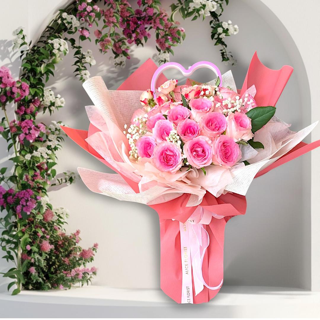 Be My Valentine (Free Heartshape LED Light) RM460