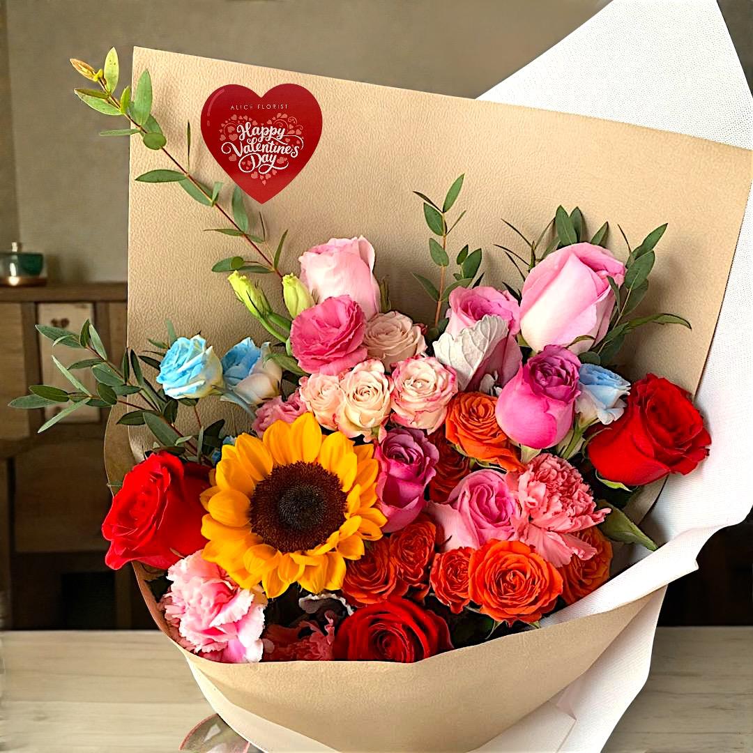 Sunshine in Love Bouquet - Image 2