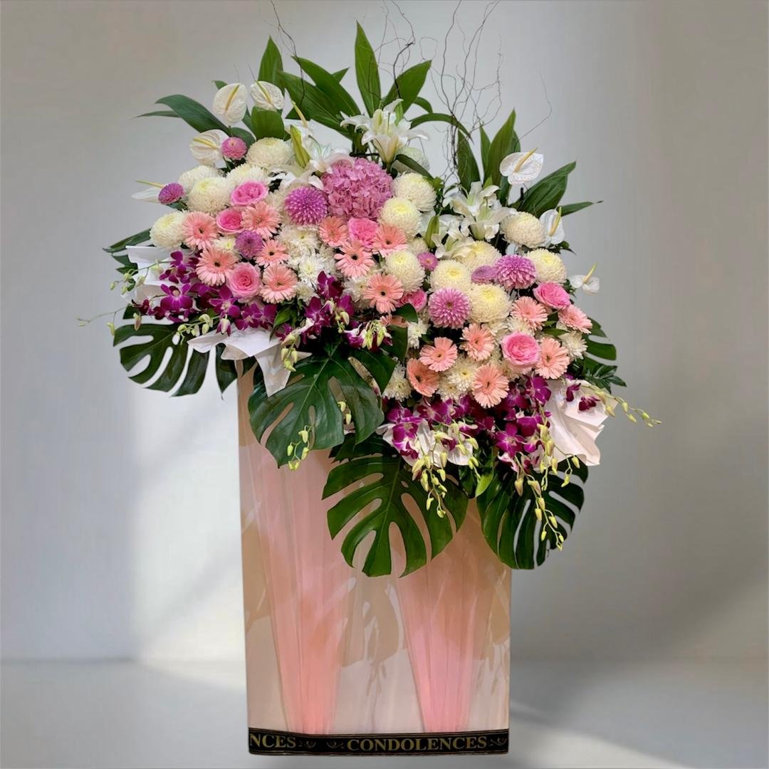 Violet Grace Condolence Stand